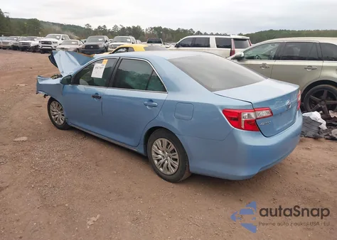 2012 Toyota Camry Le из США, поврежденный, VIN 4T4BF1FK7CR201396